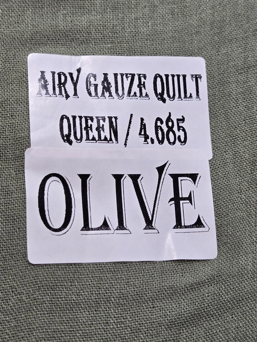 Quince includes full